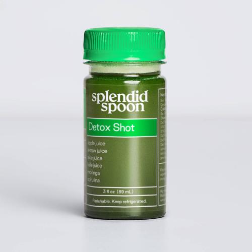 1 Detox Shot on white background