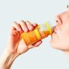Drinking a Digestion Shot
