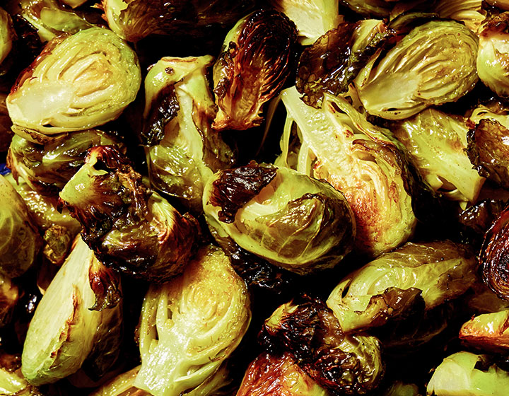 Roasted brussels sprouts