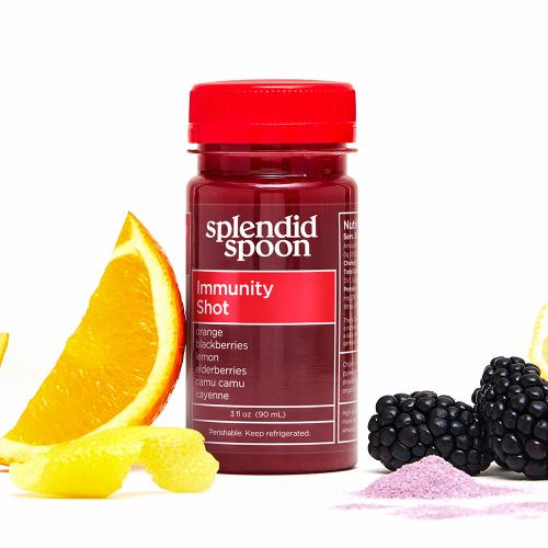 Immunity shot with ingredients