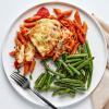 Vegan Chick’n Parm Dish on a plate